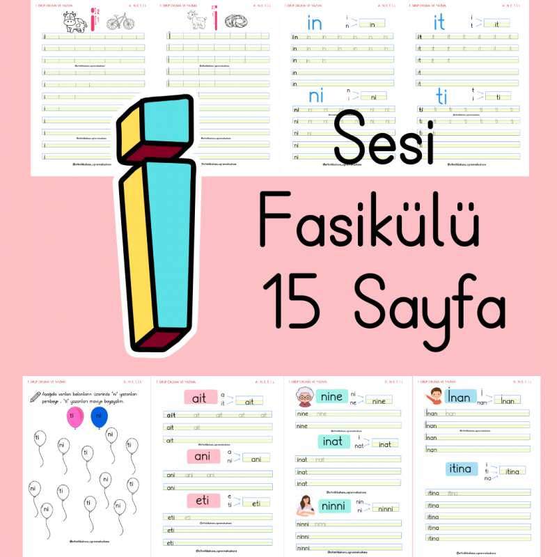 İ Sesi Fasikülü - 15 Sayfa